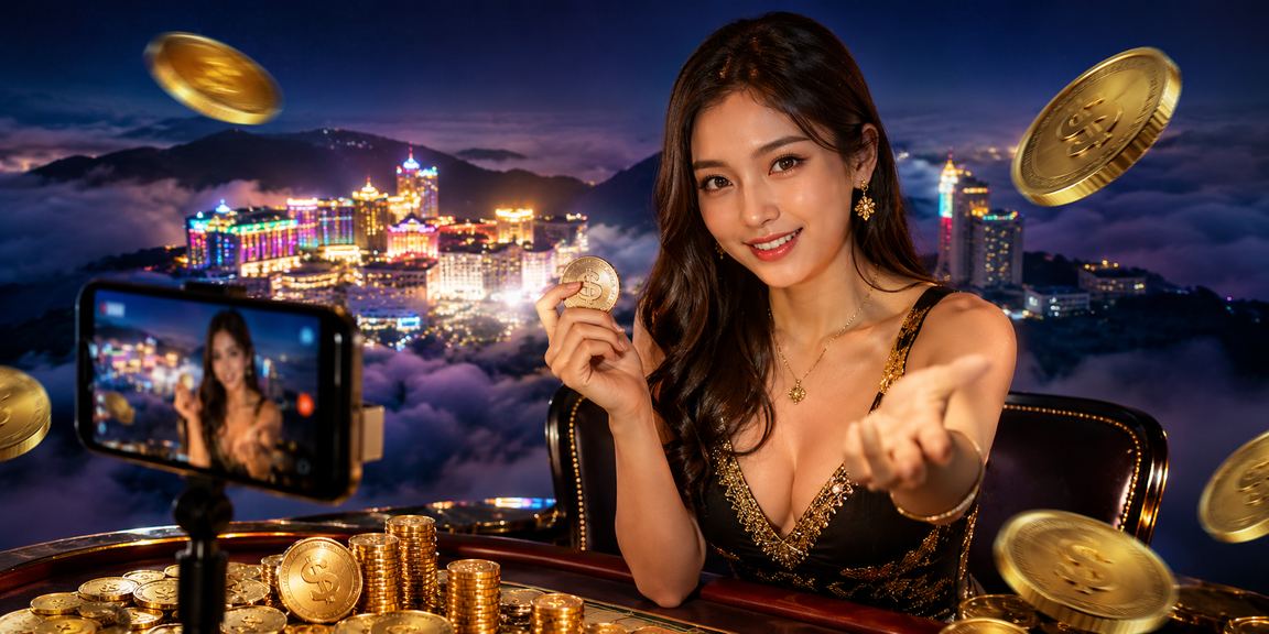 Pemandangan kasino mudah alih Genting Highlands yang moden dan dinamik