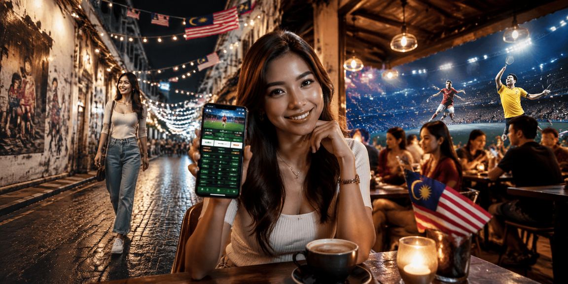 Suasana pertaruhan bola sepak di Pulau Pinang dengan antara muka pasaran odds langsung