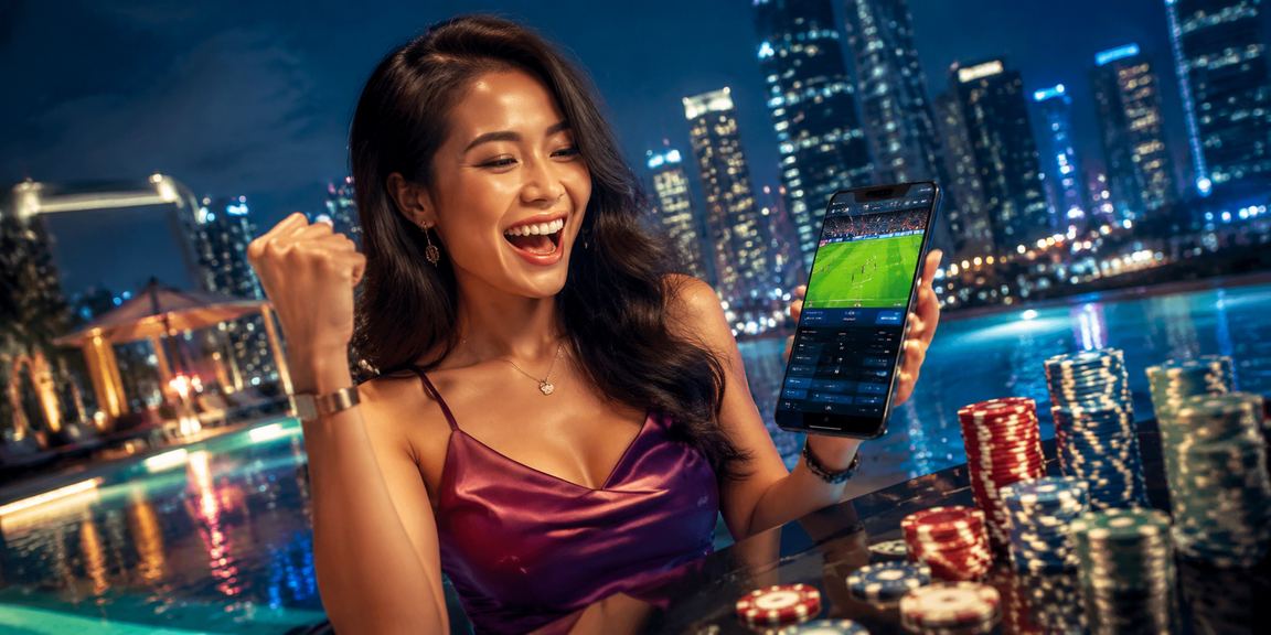 Suasana kasino moden di Petaling Jaya dengan fokus kepada permainan roda roulette